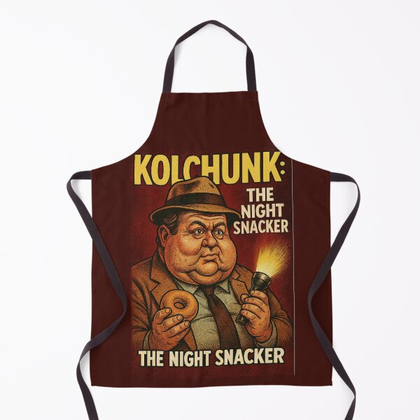Item preview, Kolchunk: The Night Snacker T-Shirt – Funny Paranormal Reporter Parody designed and sold by Studio Reverie.