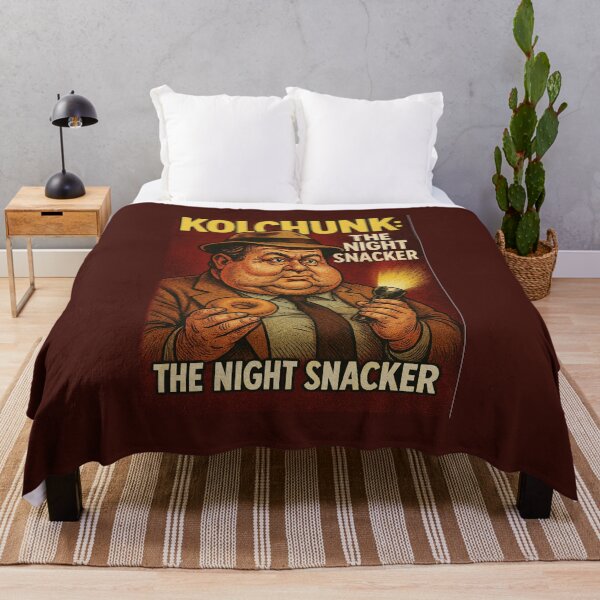 Item preview, Kolchunk: The Night Snacker T-Shirt – Funny Paranormal Reporter Parody designed and sold by Studio Reverie.