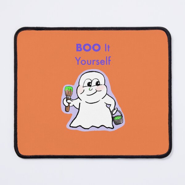 Item preview,  BOO it yourself ghost - purple text designed and sold by Micki Moxie.