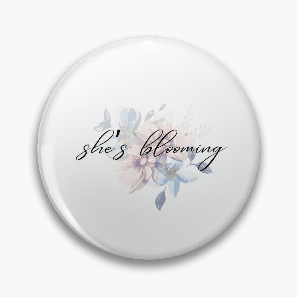 Item preview, She’s blooming graphic designed and sold by Shoppietoday.