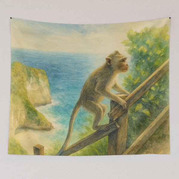 Item preview, Nusa Penida Macaque designed and sold by bnmchone.