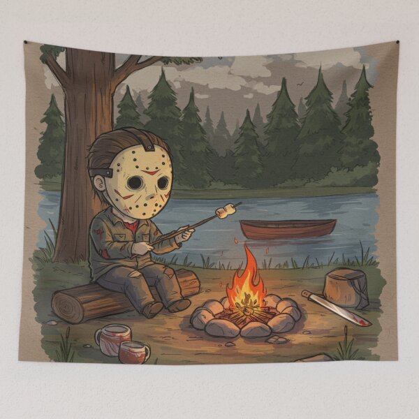 Item preview, Chibi Jason's Cozy Campfire Snack designed and sold by DracosFire.