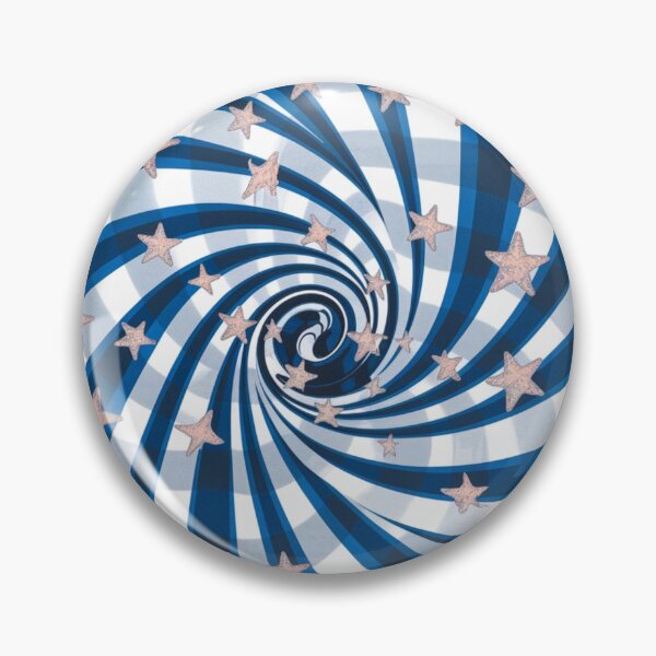 Item preview, Blue gingham swirl designed and sold by CandyVenom.