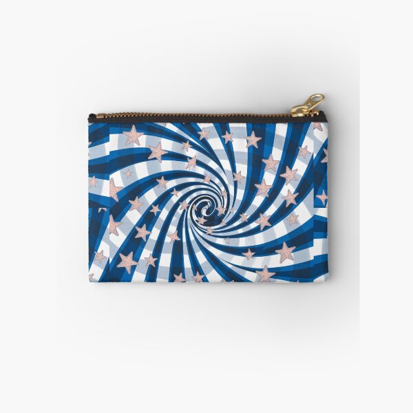Item preview, Blue gingham swirl designed and sold by CandyVenom.