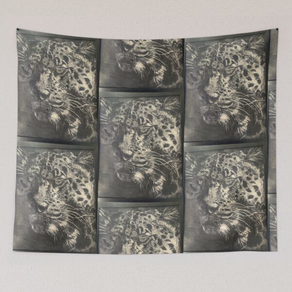 Item preview, Leopard appearing from the dark designed and sold by Jacinta hunt.