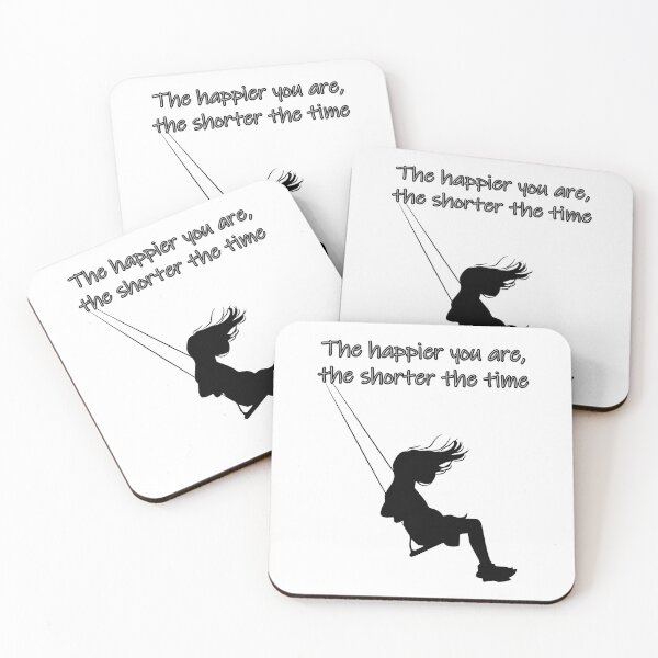 Item preview, The happier you are, the faster time flies designed and sold by JVNS.