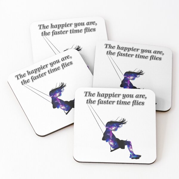 Item preview, The happier you are, the faster time flies designed and sold by JVNS.