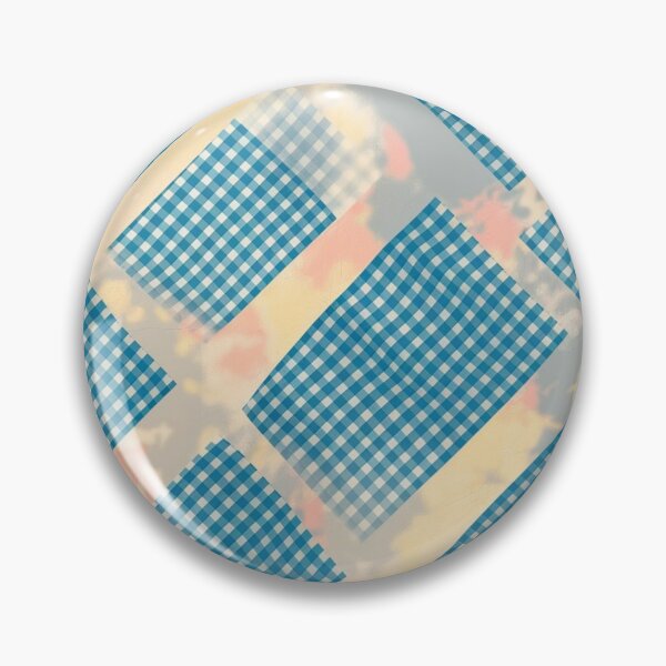 Item preview, Blue gingham patchwork designed and sold by CandyVenom.