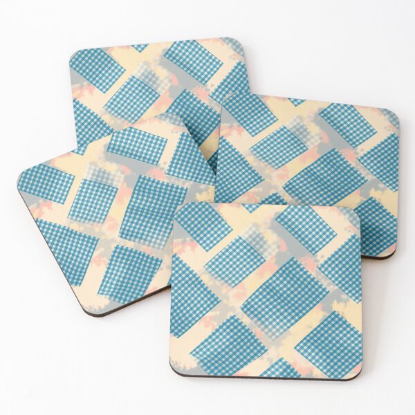 Item preview, Blue gingham patchwork designed and sold by CandyVenom.