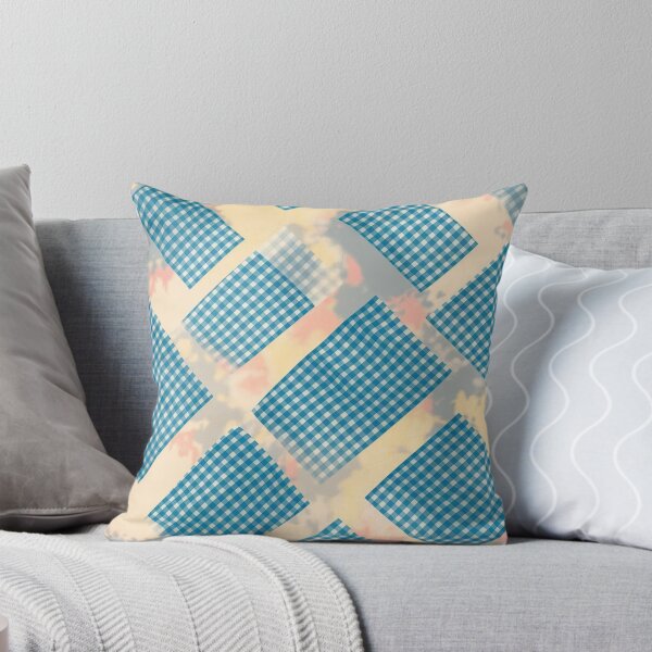 Item preview, Blue gingham patchwork designed and sold by CandyVenom.