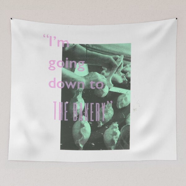 Item preview, Down to the bakery - Screenprint designed and sold by Katy Ray.