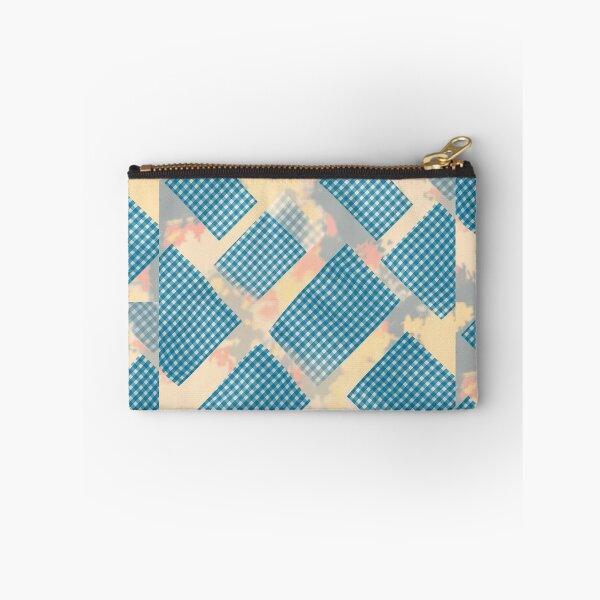 Item preview, Blue gingham patchwork designed and sold by CandyVenom.