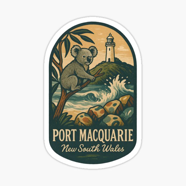 Item preview, Port Macquarie New South Wales designed and sold by LoveLabDesign.