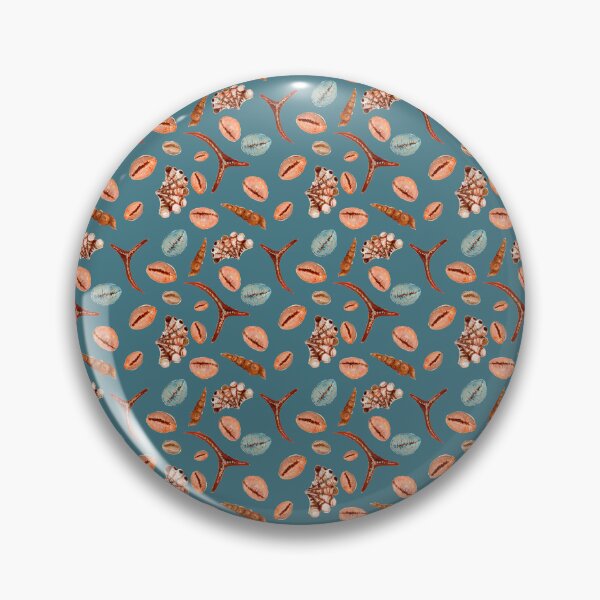 Item preview, Blue Carribean sea coastal shells&cowries and sea stars designed and sold by Nawafiadesigns.