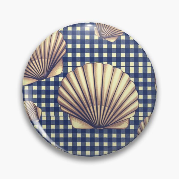 Item preview, Blue gingham nautical designed and sold by CandyVenom.