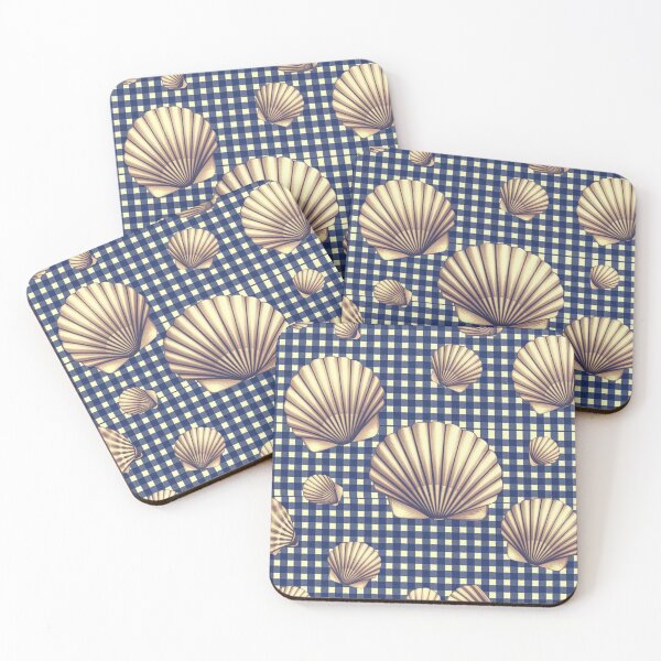 Item preview, Blue gingham nautical designed and sold by CandyVenom.