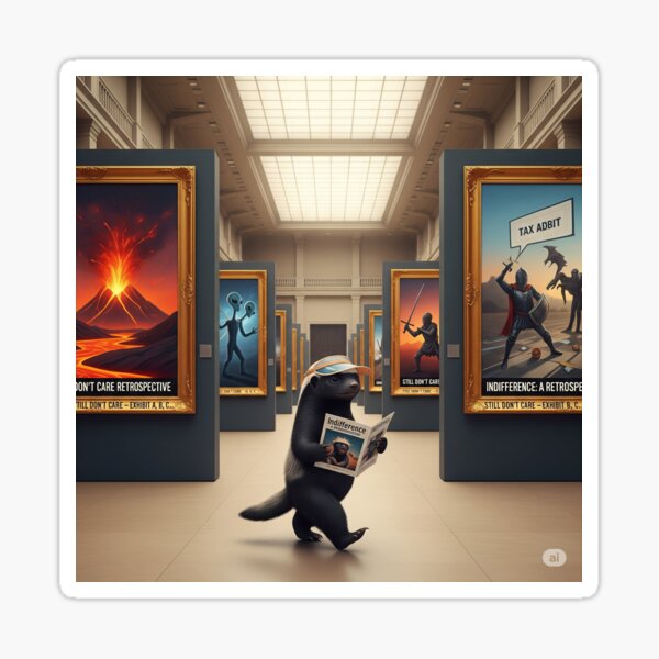 Item preview, museum of cares designed and sold by Psych0Rabb1t.