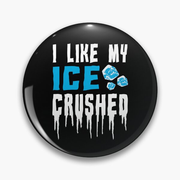 Item preview, I Like My Ice Crushed Funny Summer Beach Quote designed and sold by Dmetalx Art Apparel.