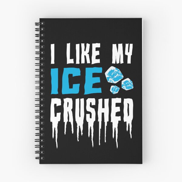 Item preview, I Like My Ice Crushed Funny Summer Beach Quote designed and sold by Dmetalx Art Apparel.