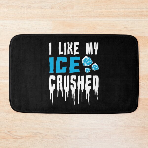 Item preview, I Like My Ice Crushed Funny Summer Beach Quote designed and sold by Dmetalx Art Apparel.