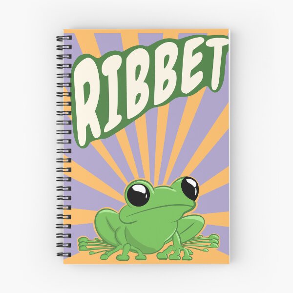 Item preview, Cute Shouting Frog - RIBBET!  designed and sold by HairyBanana.