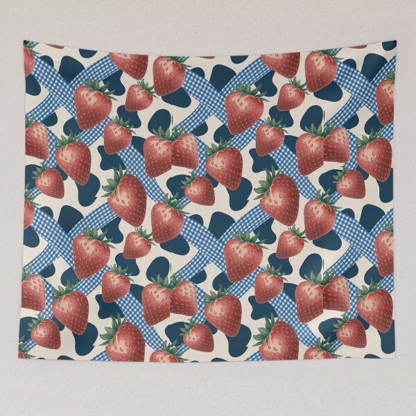 Item preview, Blue gingham pattern designed and sold by CandyVenom.