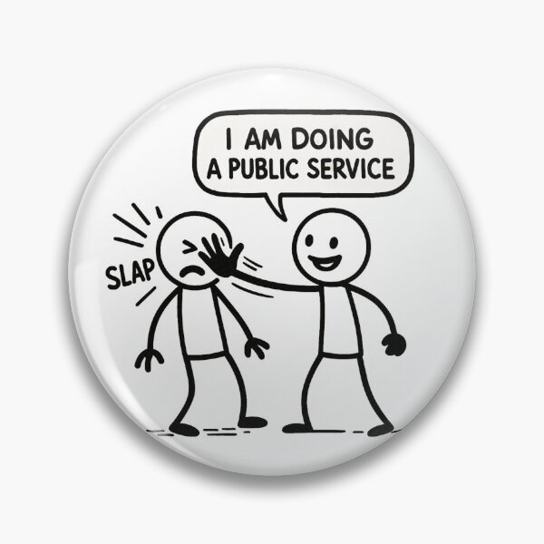 Item preview, I am doing a public service designed and sold by OddDuckProduct.