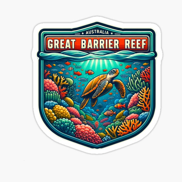 Item preview, Great Barrier Reef Australia designed and sold by LoveLabDesign.