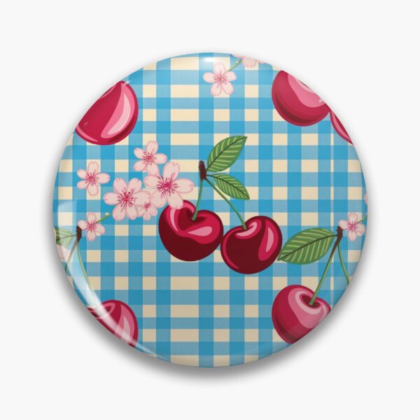 Item preview, Blue gingham plaid designed and sold by CandyVenom.