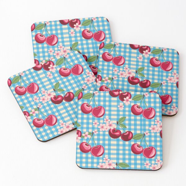 Item preview, Blue gingham plaid designed and sold by CandyVenom.