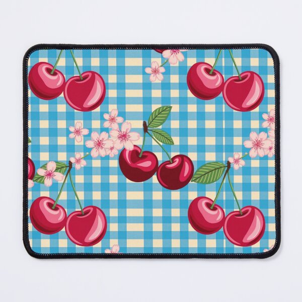 Item preview, Blue gingham plaid designed and sold by CandyVenom.