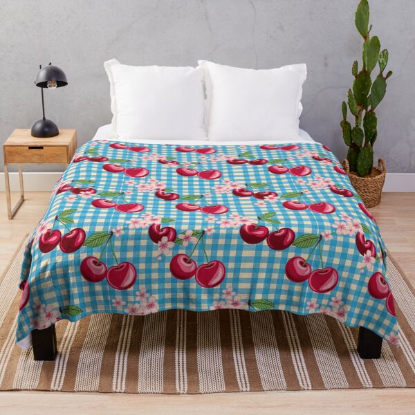 Item preview, Blue gingham plaid designed and sold by CandyVenom.
