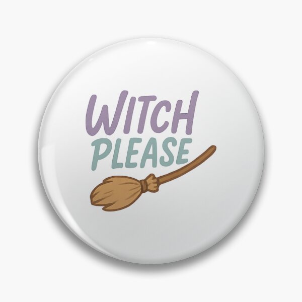 Item preview, Witch Please Broom designed and sold by Vendeloc.
