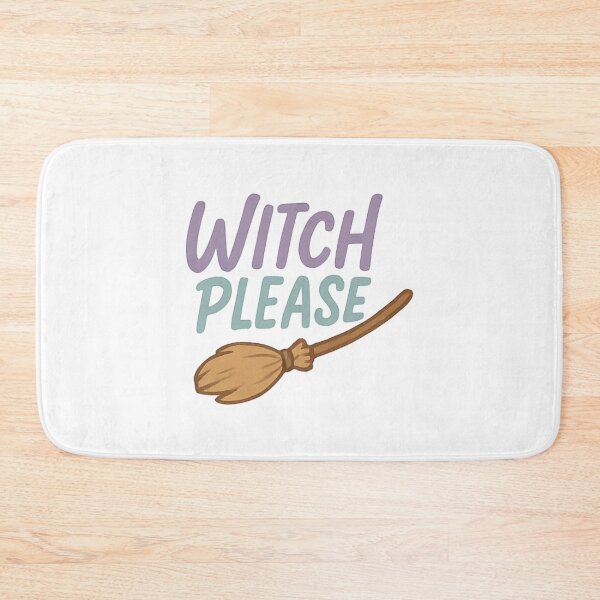 Item preview, Witch Please Broom designed and sold by Vendeloc.