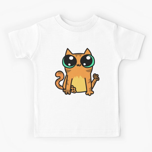 Item preview, Cute Orange Cat with Leg Up designed and sold by CatShirtDotShop.