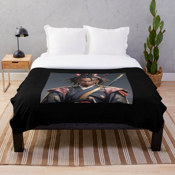 Item preview, YNW Melly As An Anime Samurai designed and sold by Valis Karma.