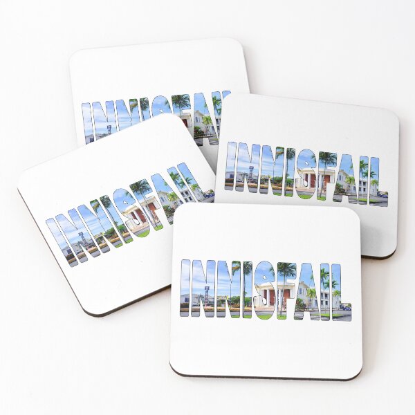 Item preview, INNISFAIL - Far North QLD Historic Courthouse with Palm Trees designed and sold by Adam Gormley.