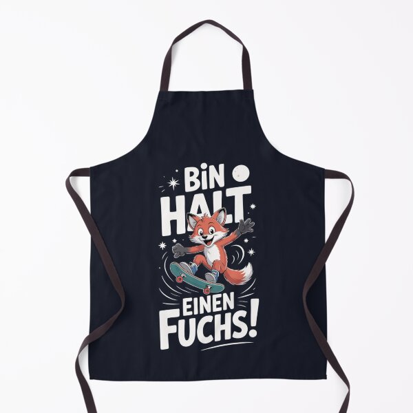 Item preview, Funny Sports Product Fox on a skateboard- BIN HALT EINEN FUCHS designed and sold by Gadget80.