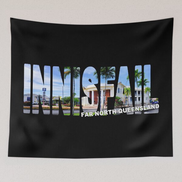Item preview, INNISFAIL Far North Queensland - Historic Courthouse Palm Trees designed and sold by Adam Gormley.