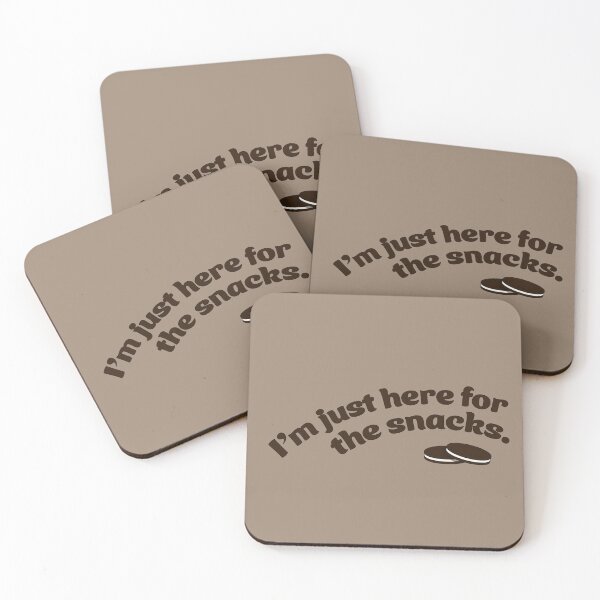 Item preview, I'm Just Here For the Snacks designed and sold by sillyjess.