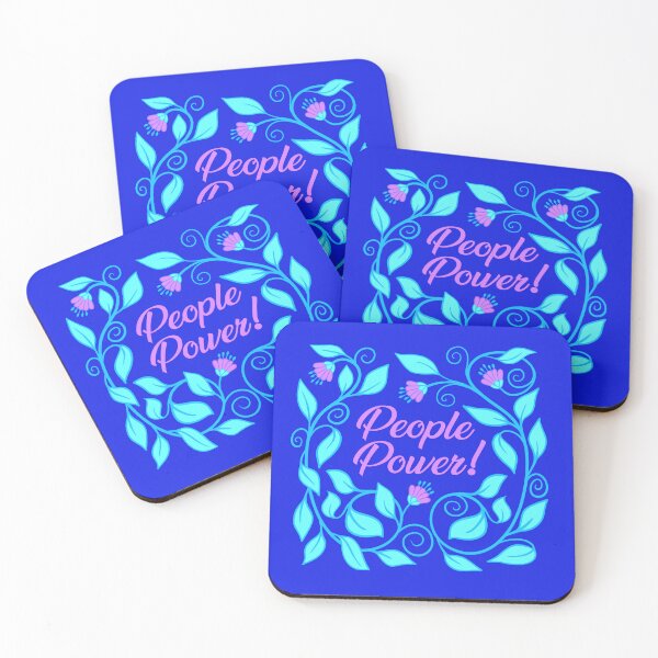 Item preview, People power floral  designed and sold by MarySchwindt.