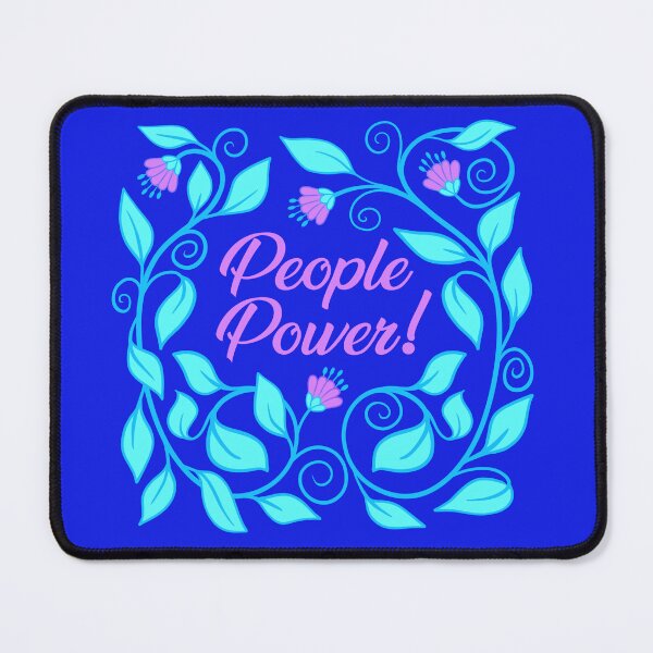 Item preview, People power floral  designed and sold by MarySchwindt.