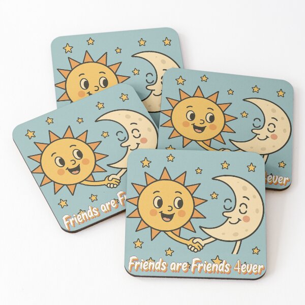 Item preview, friends are friends 4ever designed and sold by Zimmonz World of Nightmares.