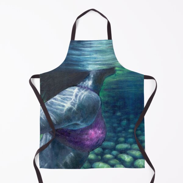 Item preview, Spring Creek II - Beneath Still Waters | River Art with Light and Pebbles designed and sold by Laini Eckardt.
