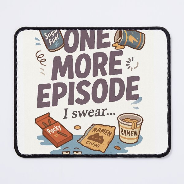 Item preview, One More Episode designed and sold by OtakuorBust.