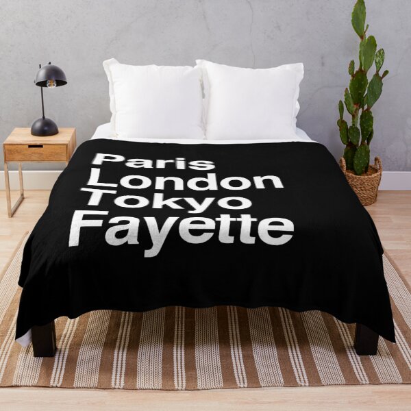 Item preview, Paris London Tokyo Fayette designed and sold by Custom365.