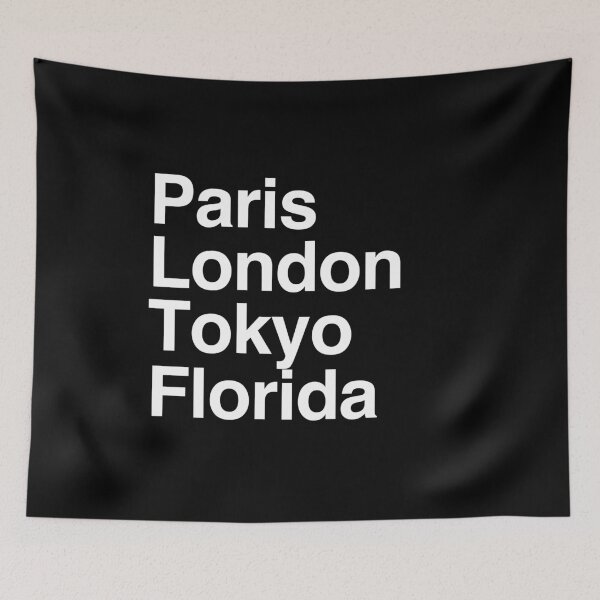Item preview, Paris London Tokyo Florida designed and sold by Custom365.