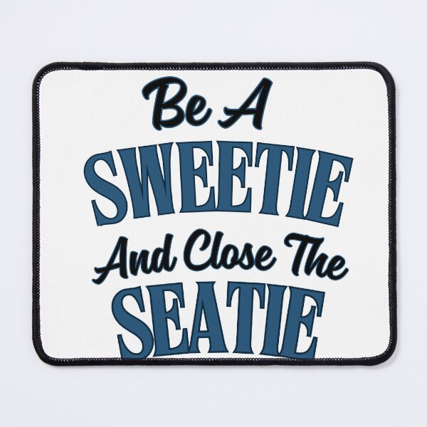 Item preview, "Be a Sweetie & Close the Seatie" Funny Bathroom Sign – Hilarious Toilet Humor Decor for Home or Office! designed and sold by Rebel Fusion.