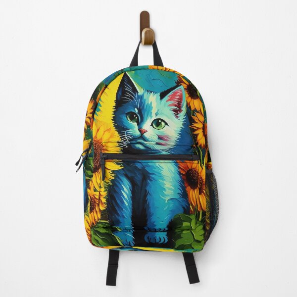 Item preview, A beautiful kitten among the sunflowers. designed and sold by Natalia-Vlad.