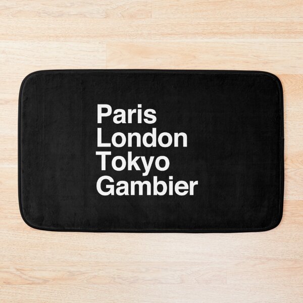 Item preview, Paris London Tokyo Gambier designed and sold by Custom365.